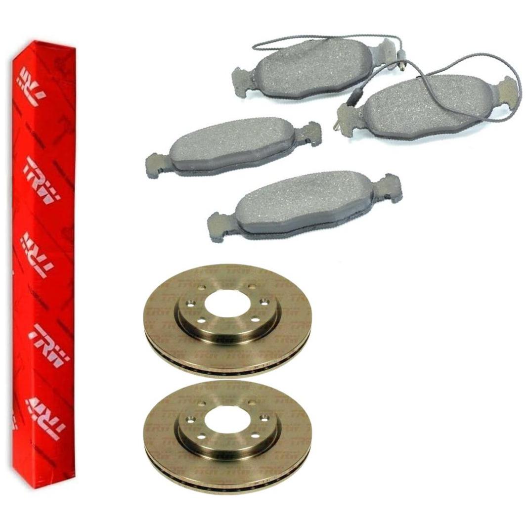Kit Pastilha e Disco Dianteiro - TRW - RCDI01480 - RCPT04660 - (1)
