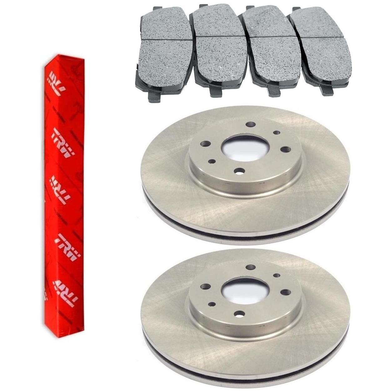 Kit Pastilha e Disco Dianteiro - TRW - RCDI01040 - RCPT07740 - (1)