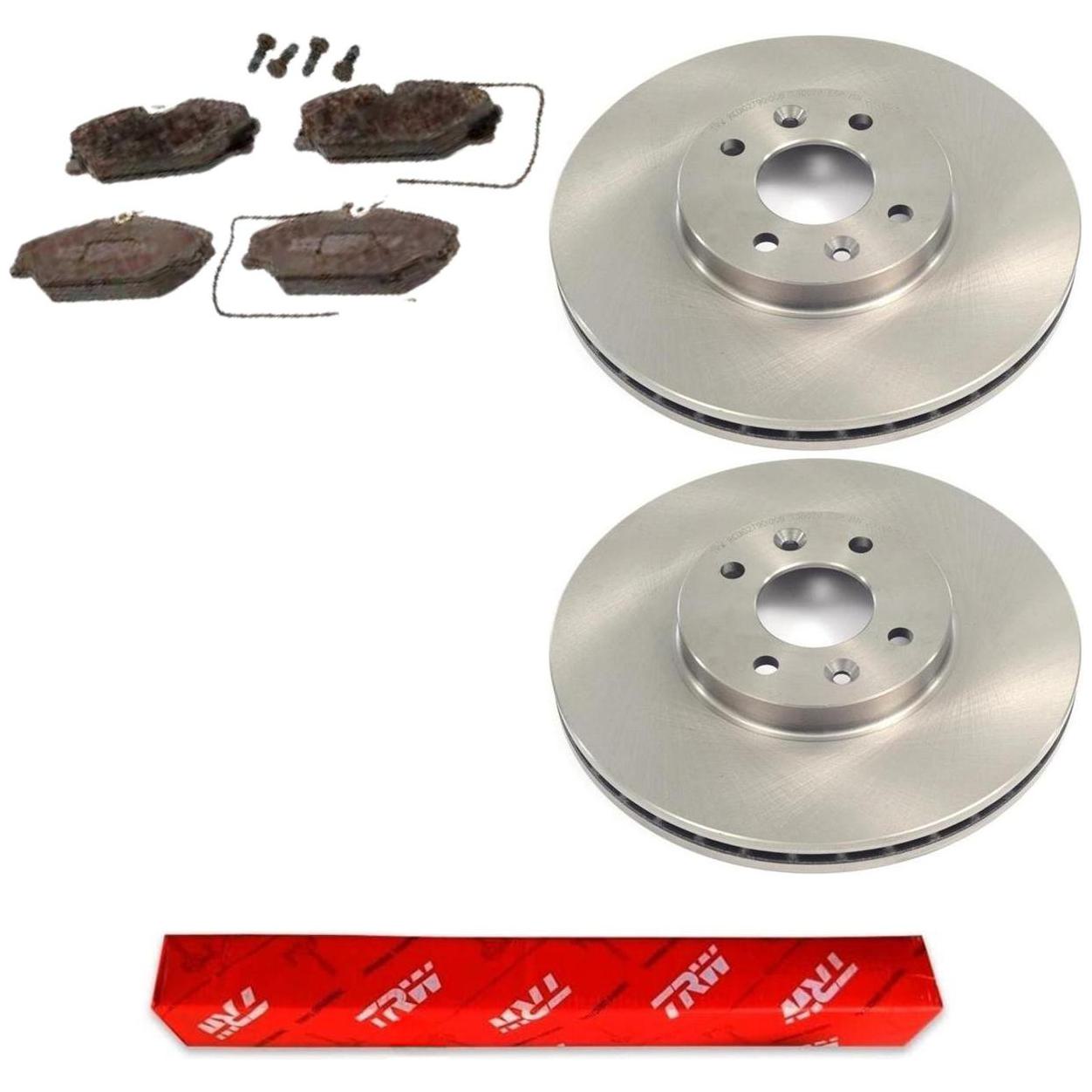 Kit Pastilha e Disco Dianteiro - TRW - RCDI02790 - RCPT00900 - (1)