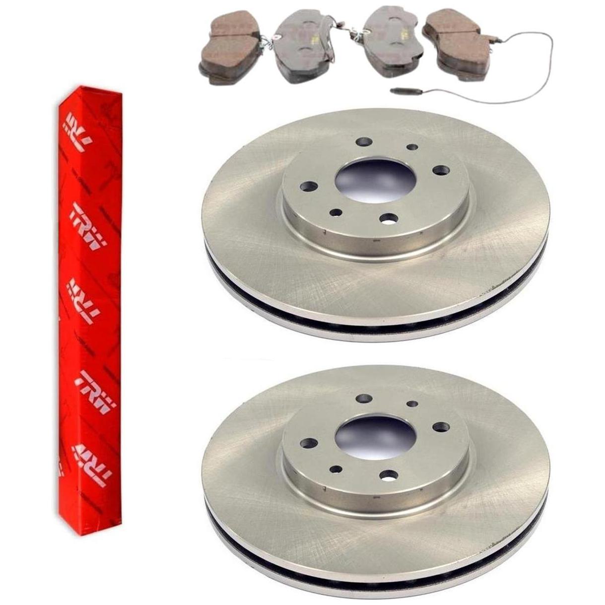 Kit Pastilha e Disco Dianteiro - TRW - RCDI00800 - RCPT05480 - (1)