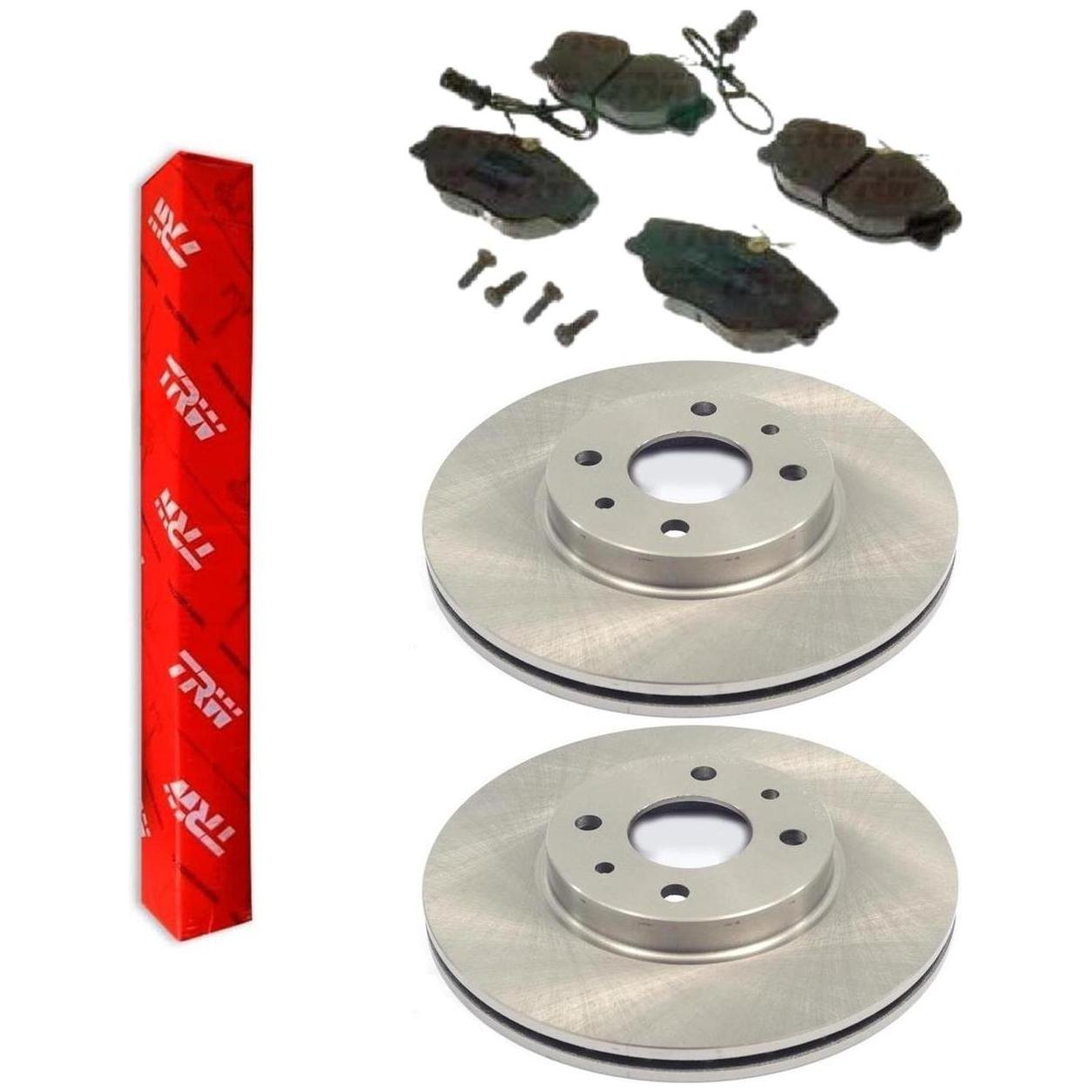 Kit Pastilha e Disco Dianteiro - TRW - RCDI01040 - RCPT01040 - (1)