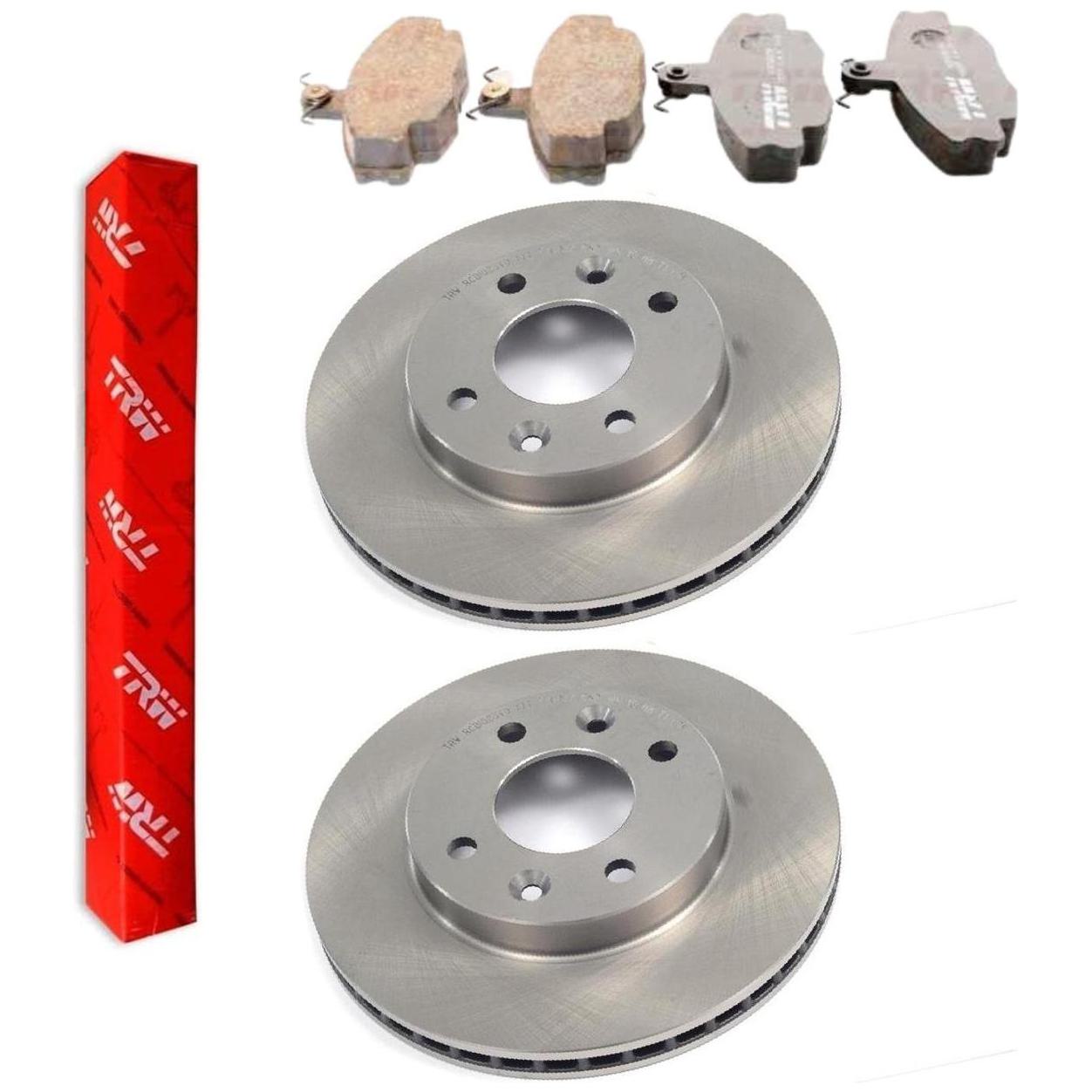 Kit Pastilha e Disco Dianteiro - TRW - RCDI02340 - RCPT05150 - (1)