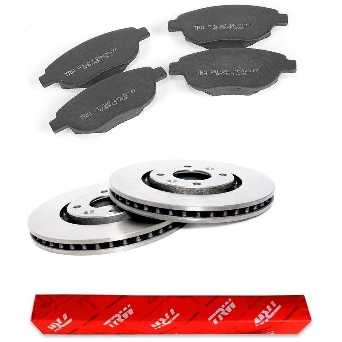 Kit Pastilha e Disco Dianteiro - TRW - GDB9021 - RCDI03330 - (1)