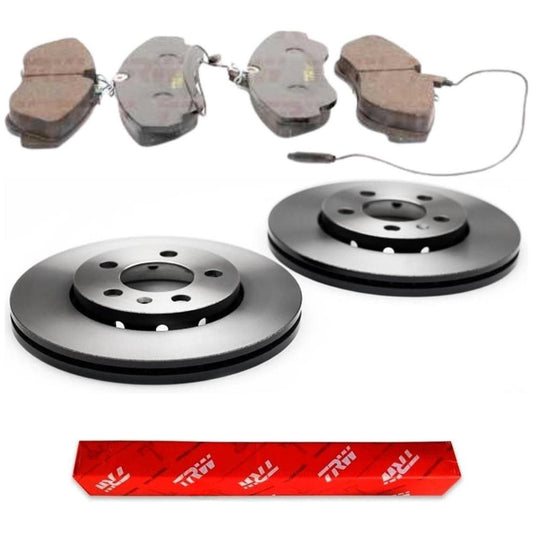 Kit Pastilha e Disco Dianteiro - TRW - RCDI08340 - RCPT05480 - (1)