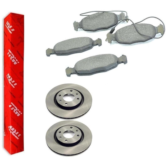 Kit Pastilha e Disco Dianteiro - TRW - RCDI02800 - RCPT04660 - (1)