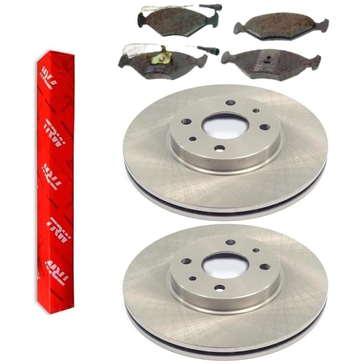Kit Pastilha e Disco Dianteiro - TRW - RCDI01040 - RCPT00543 - (1)