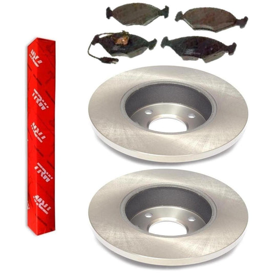 Kit Pastilha e Disco Dianteiro - TRW - RCPT00489 - RPDI00500 - (1)