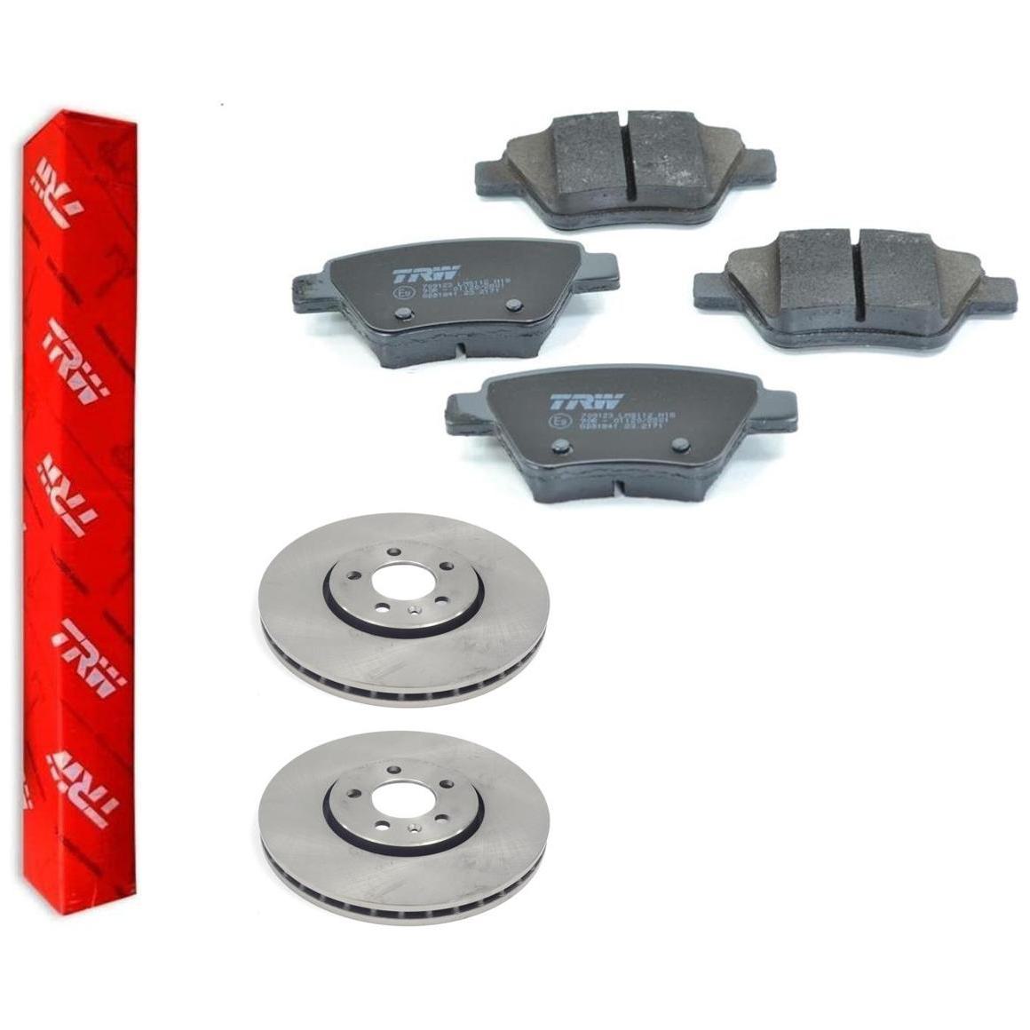 Kit Pastilha e Disco Dianteiro - TRW - GDB1841 - RCDI01360 - (1)