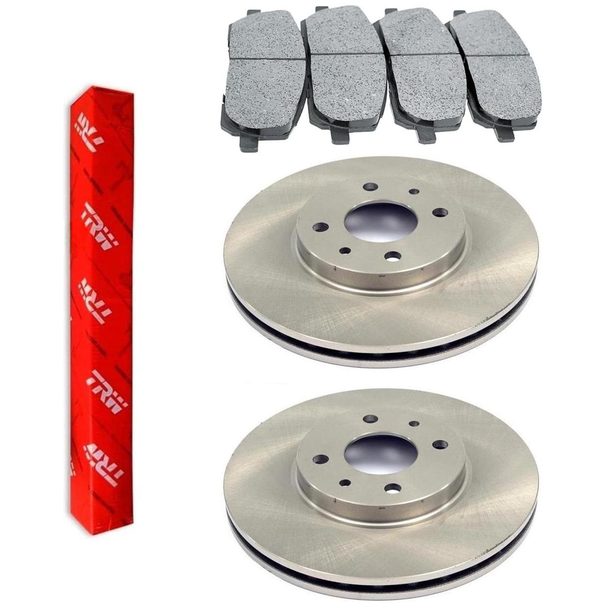 Kit Pastilha e Disco Dianteiro - TRW - RCDI00800 - RCPT07630 - (1)