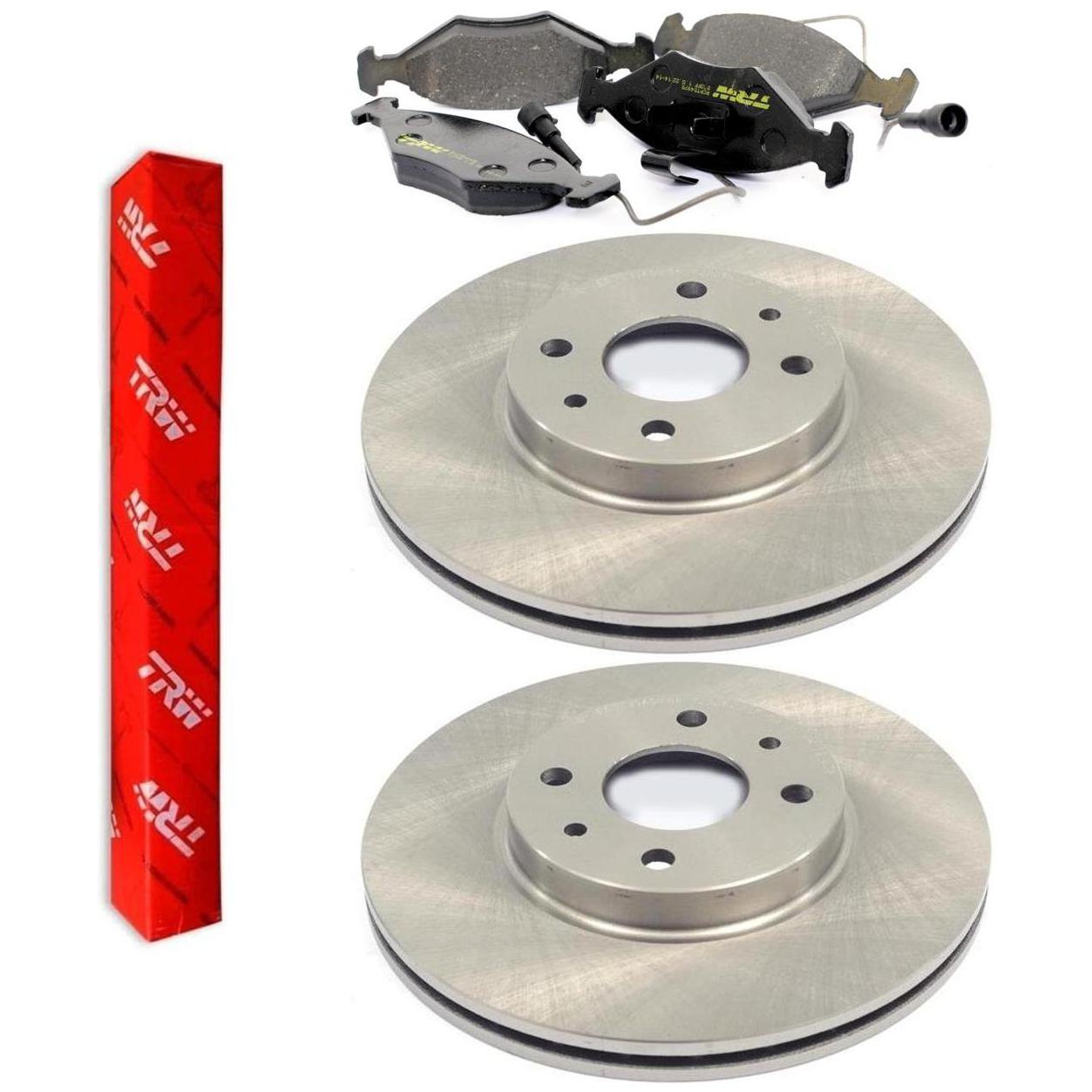 Kit Pastilha e Disco Dianteiro - TRW - RCDI01040 - RCPT04970 - (1)