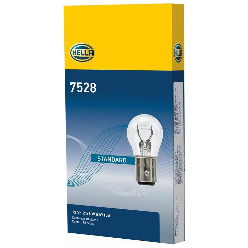 Lâmpada Halógena Pingo Amarela 12V 21,5W - Hella - 7528 - (2)