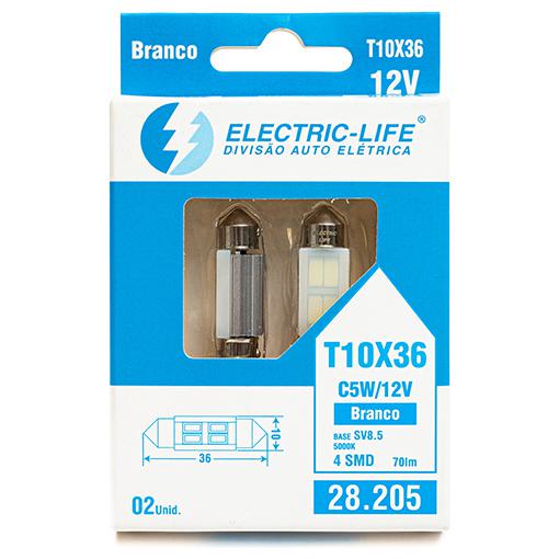 Lâmpada Led T10 - Electric-Life - 28205 - (2)