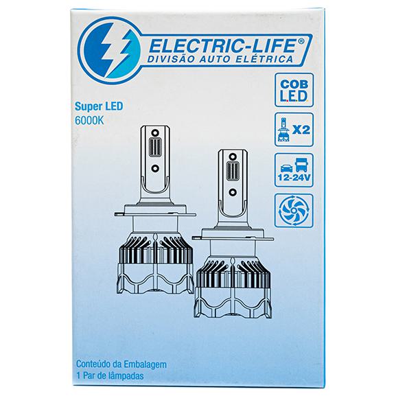 Lâmpada Super Led 9005/9006/H10 - Electric-Life - 27208 - (2)