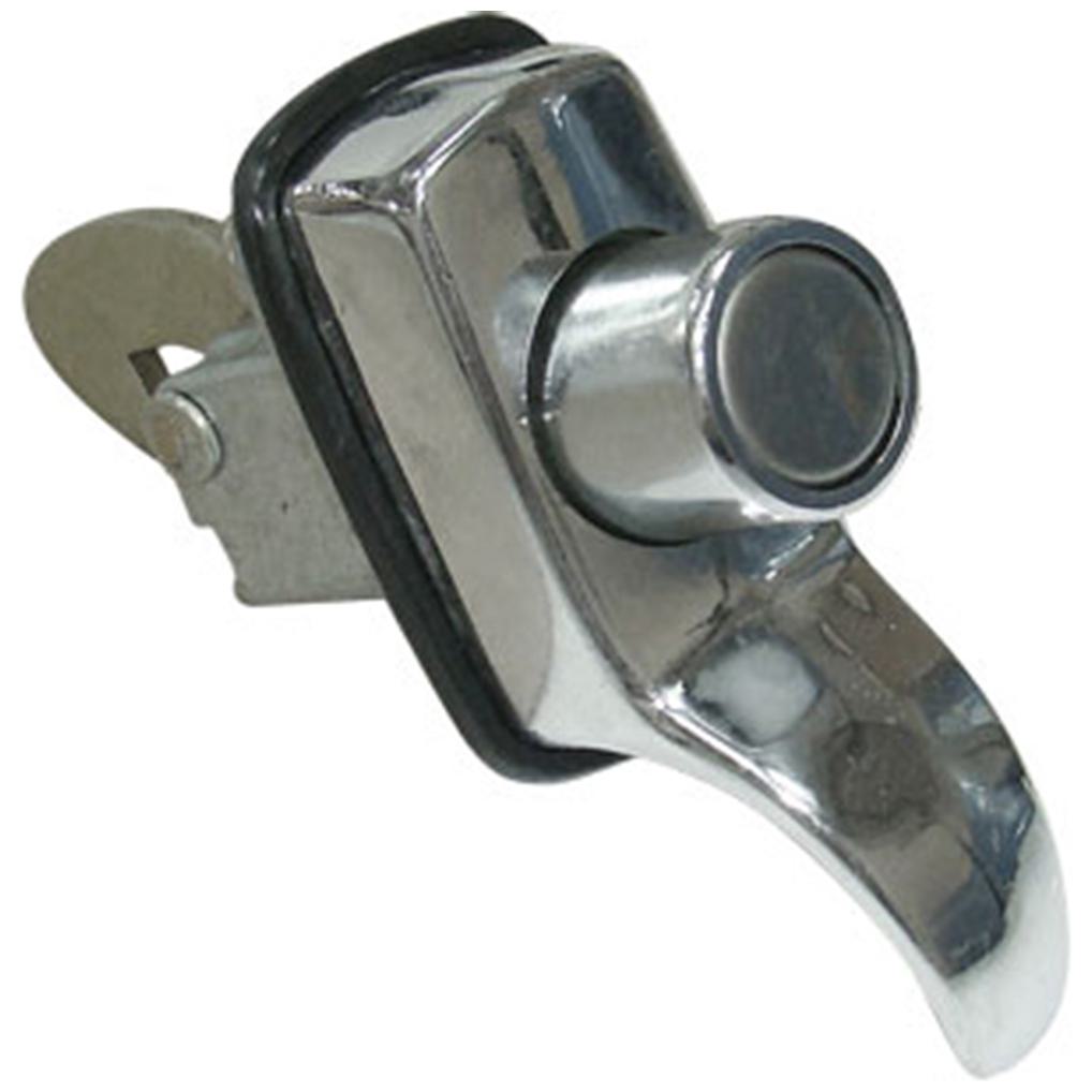 Maçaneta Externa C/ Puxador - Cromado - S/Chave - Universal - 60547 - (1)