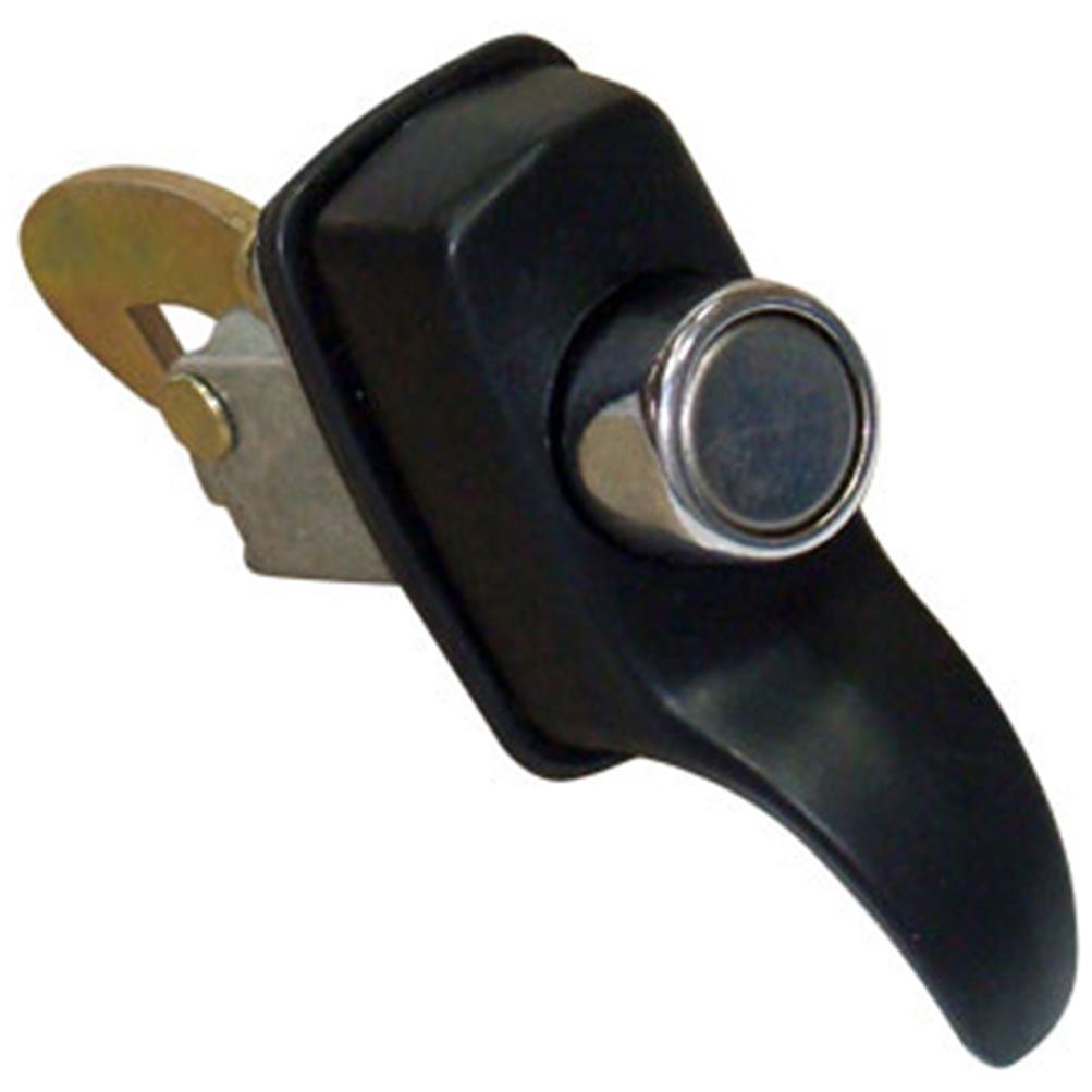 Maçaneta Externa C/ Puxador - Preto - S/Chave - Universal - 60548 - (1)