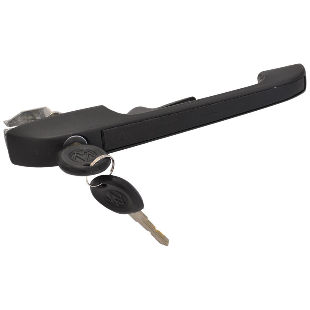 Maçaneta Externa DA Porta Com Chave - Plástico - Nylon - Friso - Universal - 22487 - (1)