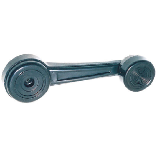 Manivela Reguladora do Vidro - Portas Dianteiras - Direito/Esquerdo - Preto - Nylon - Universal - 30143 - (1)