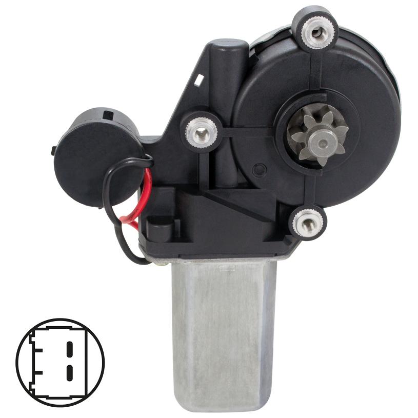 Motor Para Máquina do Vidro Das Portas Dianteira e Traseira - Universal - 90661 - (1)