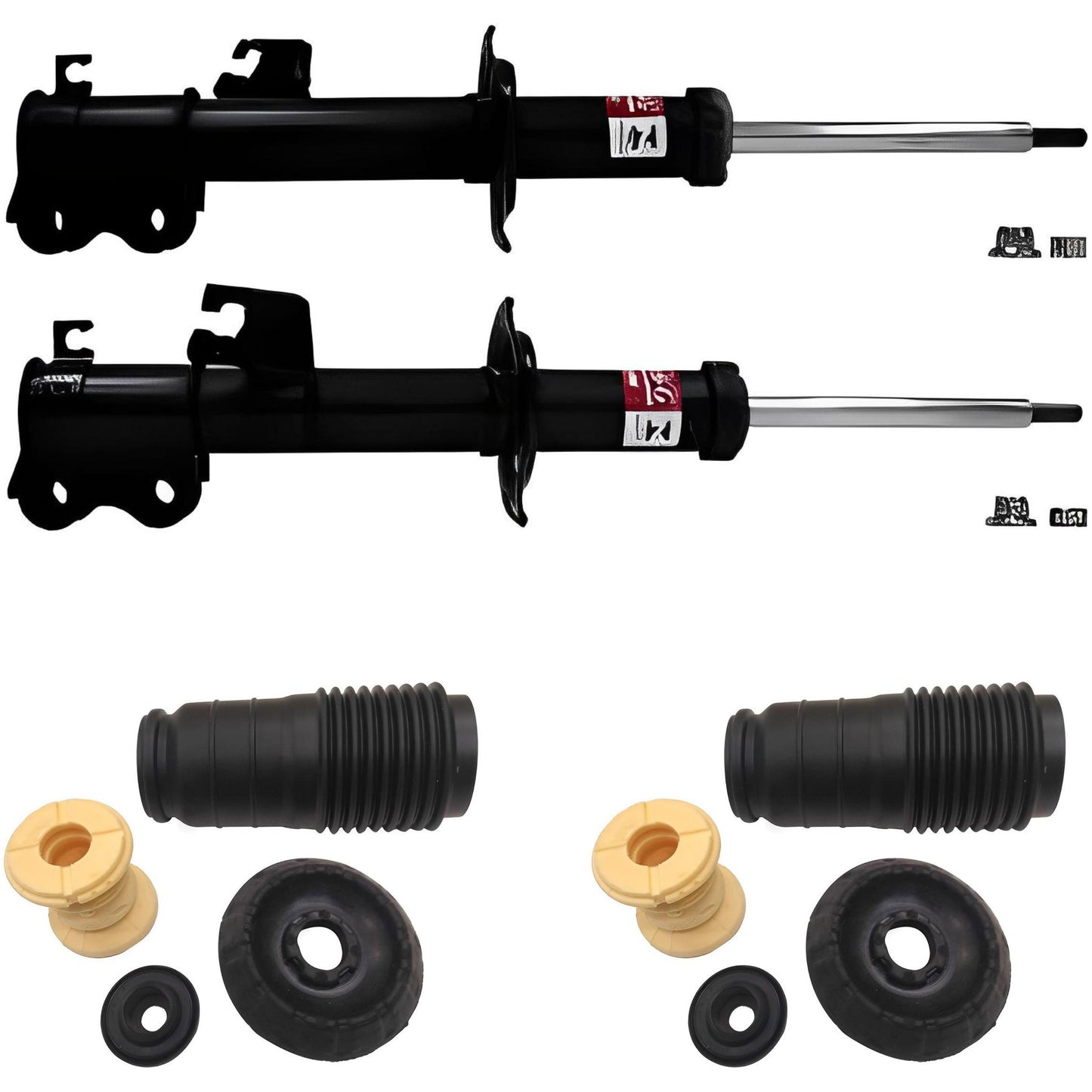 Par de Amortecedor Dianteiro + Kit - KYB - 3320044 / 3320045 / SM3018 - (1)