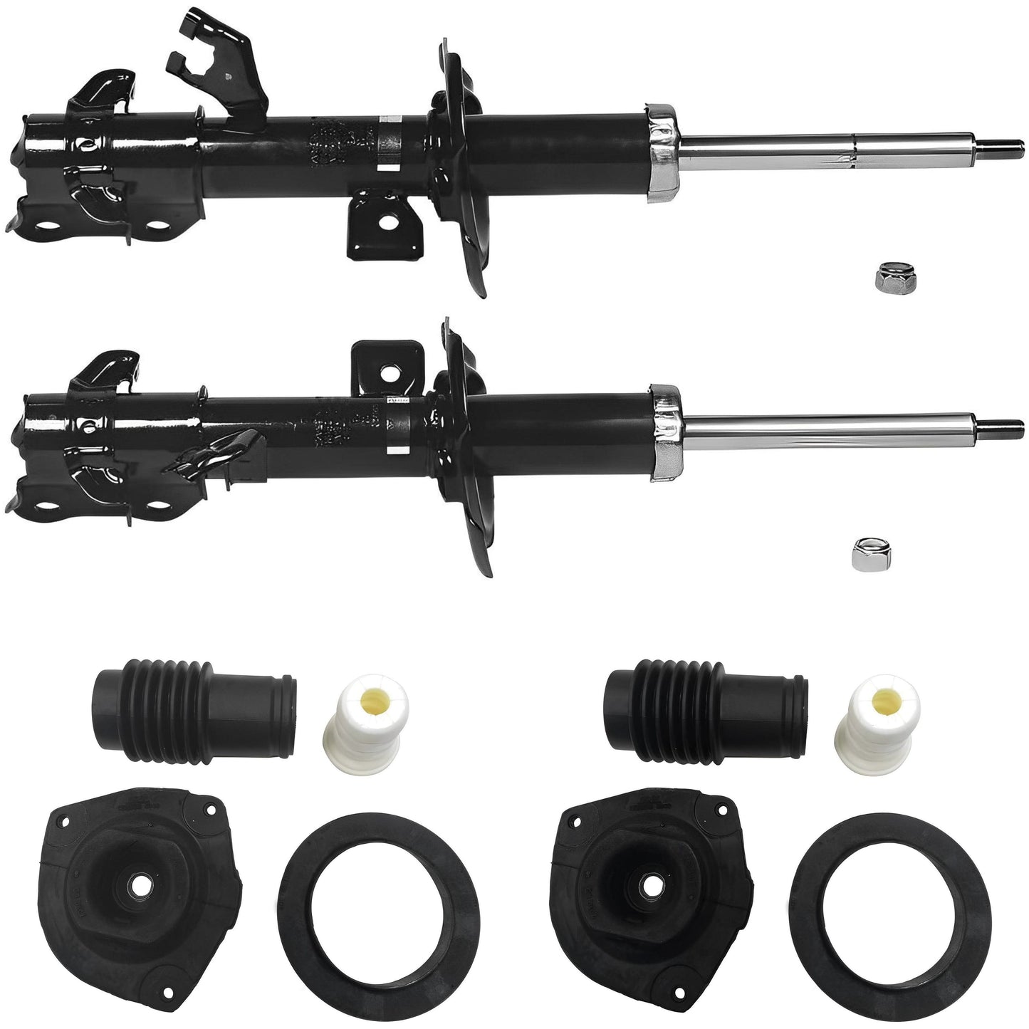 Par de Amortecedor Dianteiro + Kit - KYB - 338724 / 338725 / SM3015 / SM3016 - (1)