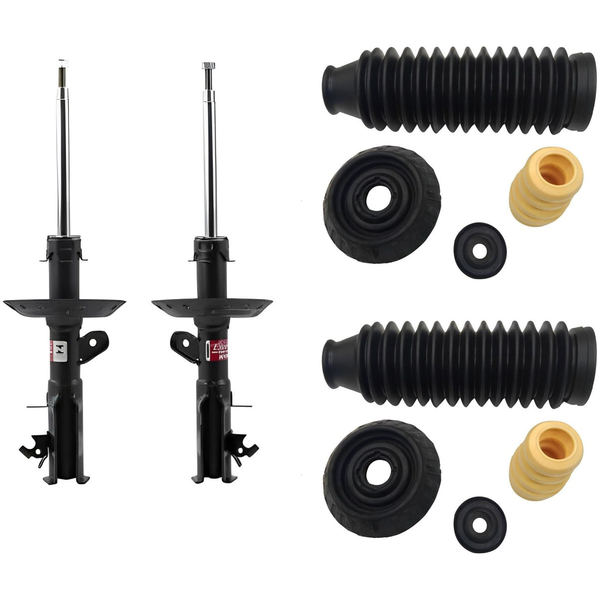Par de Amortecedor Dianteiro + Kit - KYB - 3330045 / 3330046 / SM3014 - (1)