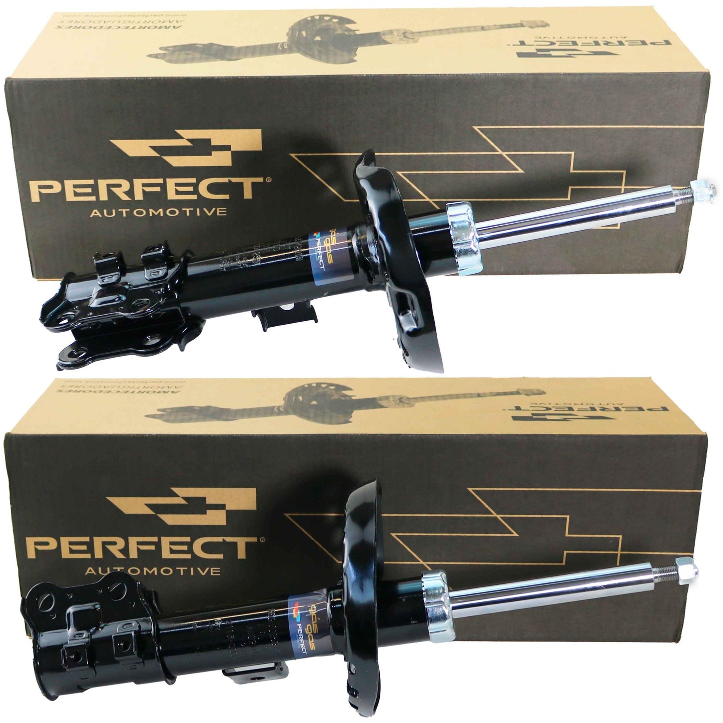 Par Amortecedor Suspensão Dianteiro - Perfect - Amd2100 - Amd2101 - (1)