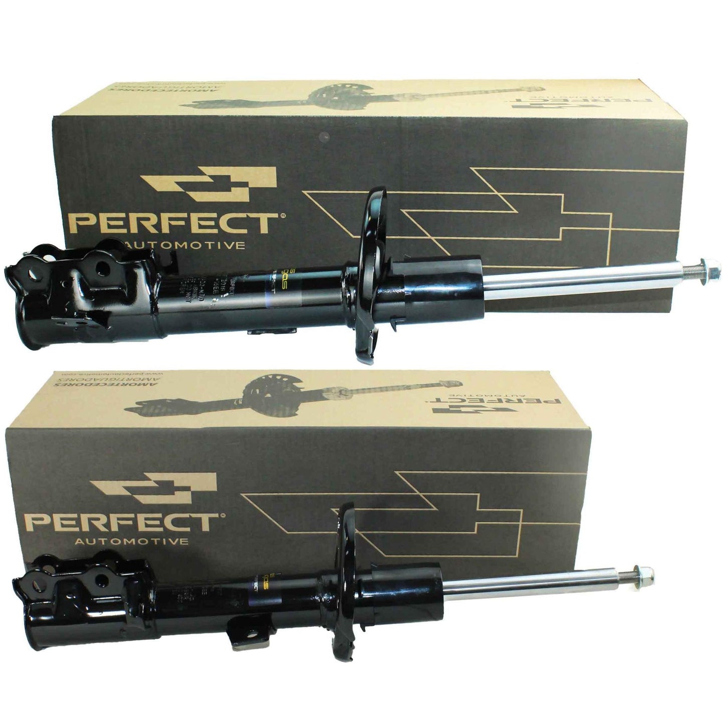 Par Amortecedor Suspensão Dianteiro - Perfect - Amd0232 - Amd0233 - (1)