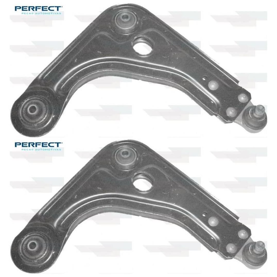 Par Bandeja Suspensão Inferior - Perfect - Bdj9715 - Bdj9742 - (1)