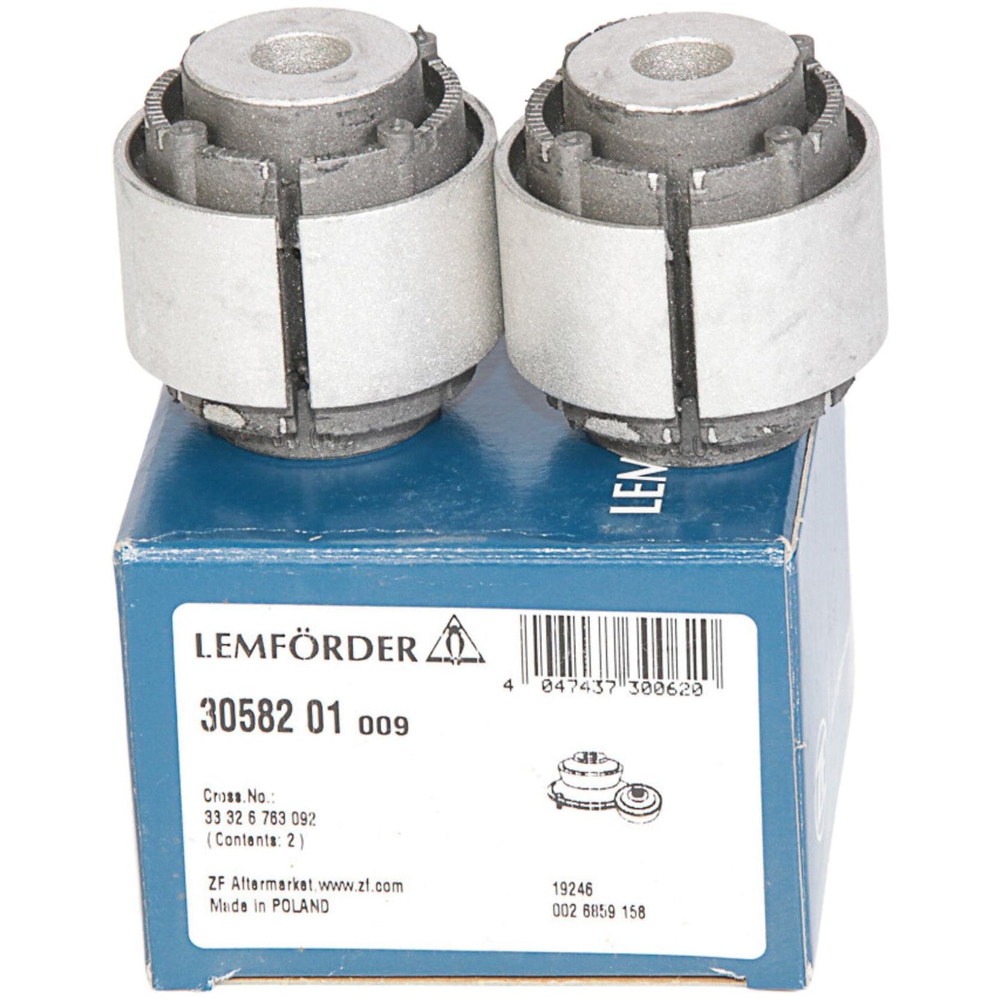 Par Bucha Braço Suspensão Traseira - LEMFÖRDER - 30582 01 - (3)