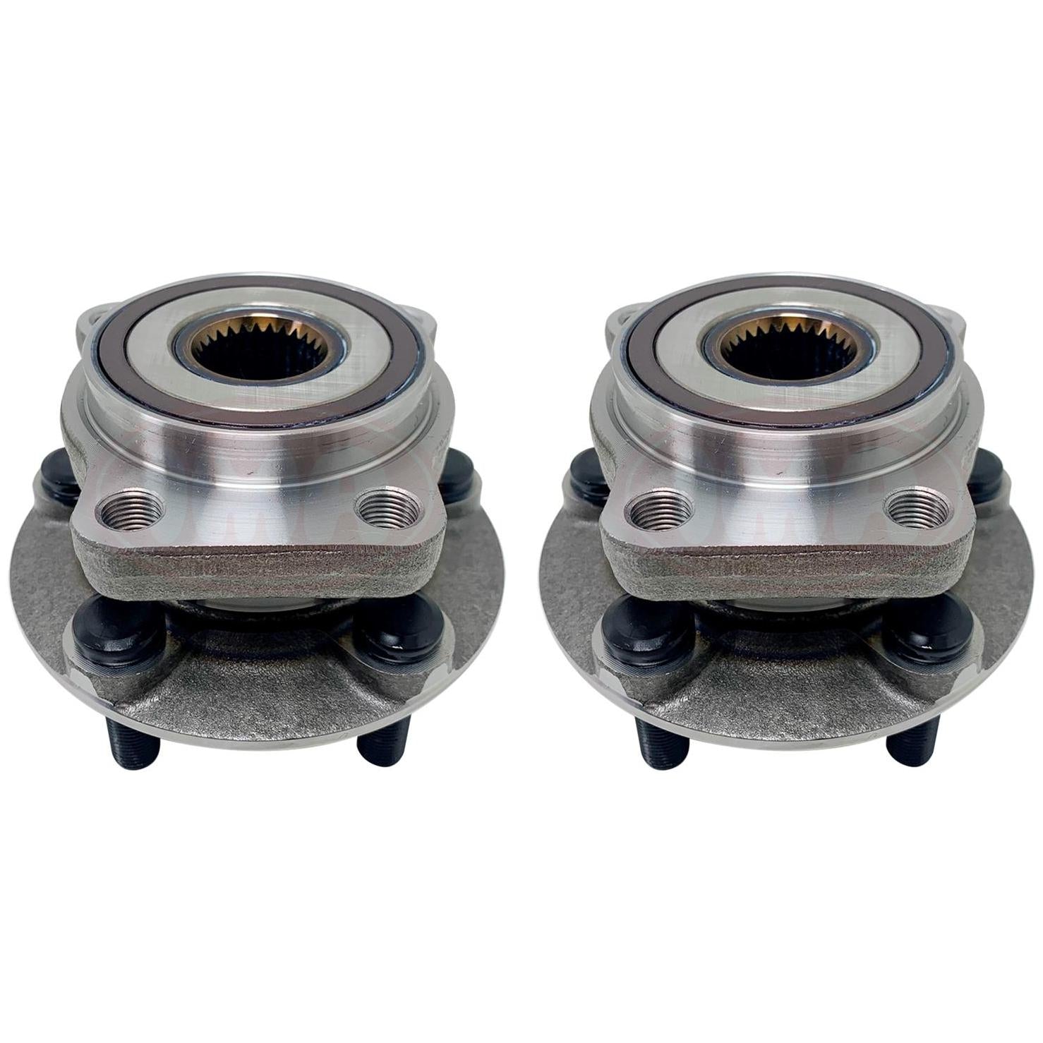 Par Cubo de Roda Dianteiro com Rolamento - IMA - AL-385 - (1)