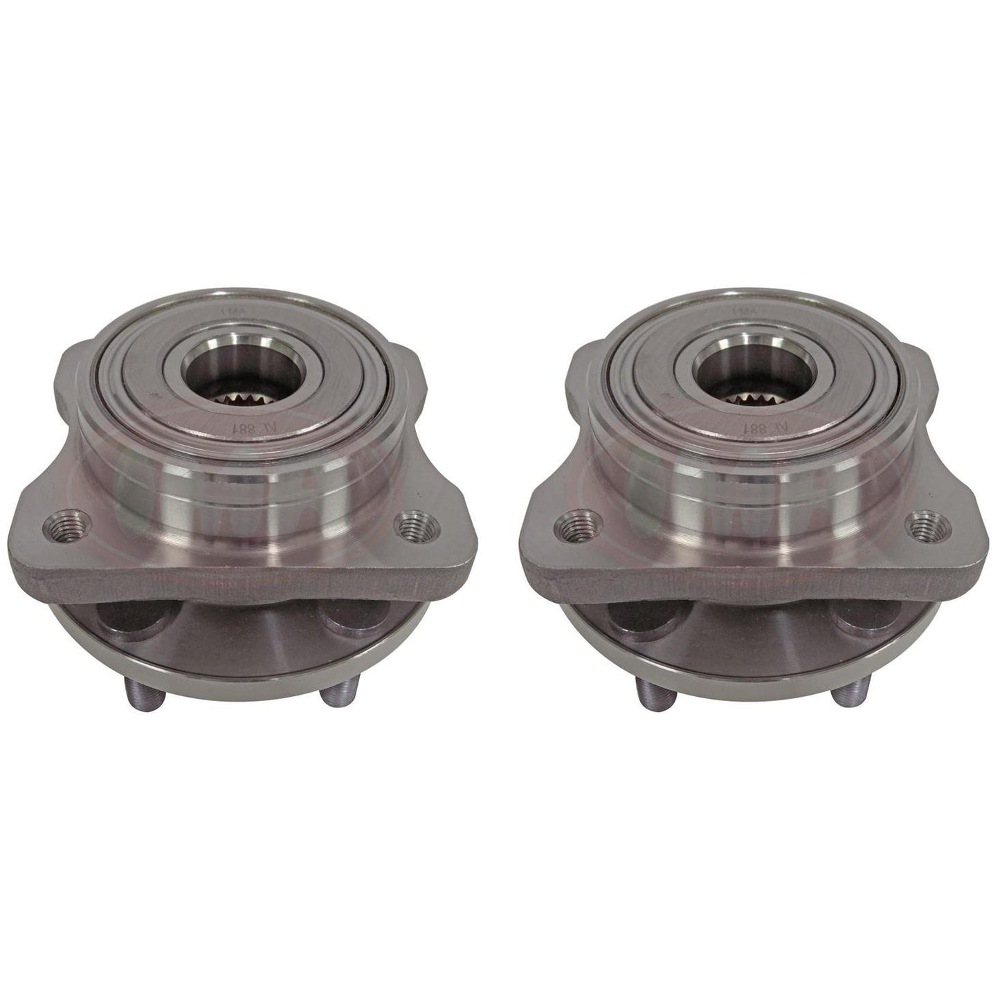 Par Cubo de Roda Dianteiro com Rolamento - IMA - AL-881 - (1)