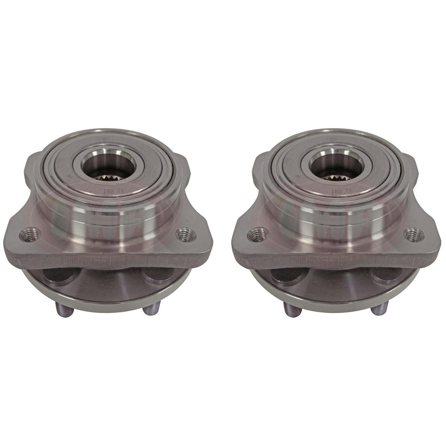 Par Cubo de Roda Dianteiro com Rolamento - IMA - AL-881 - (1)