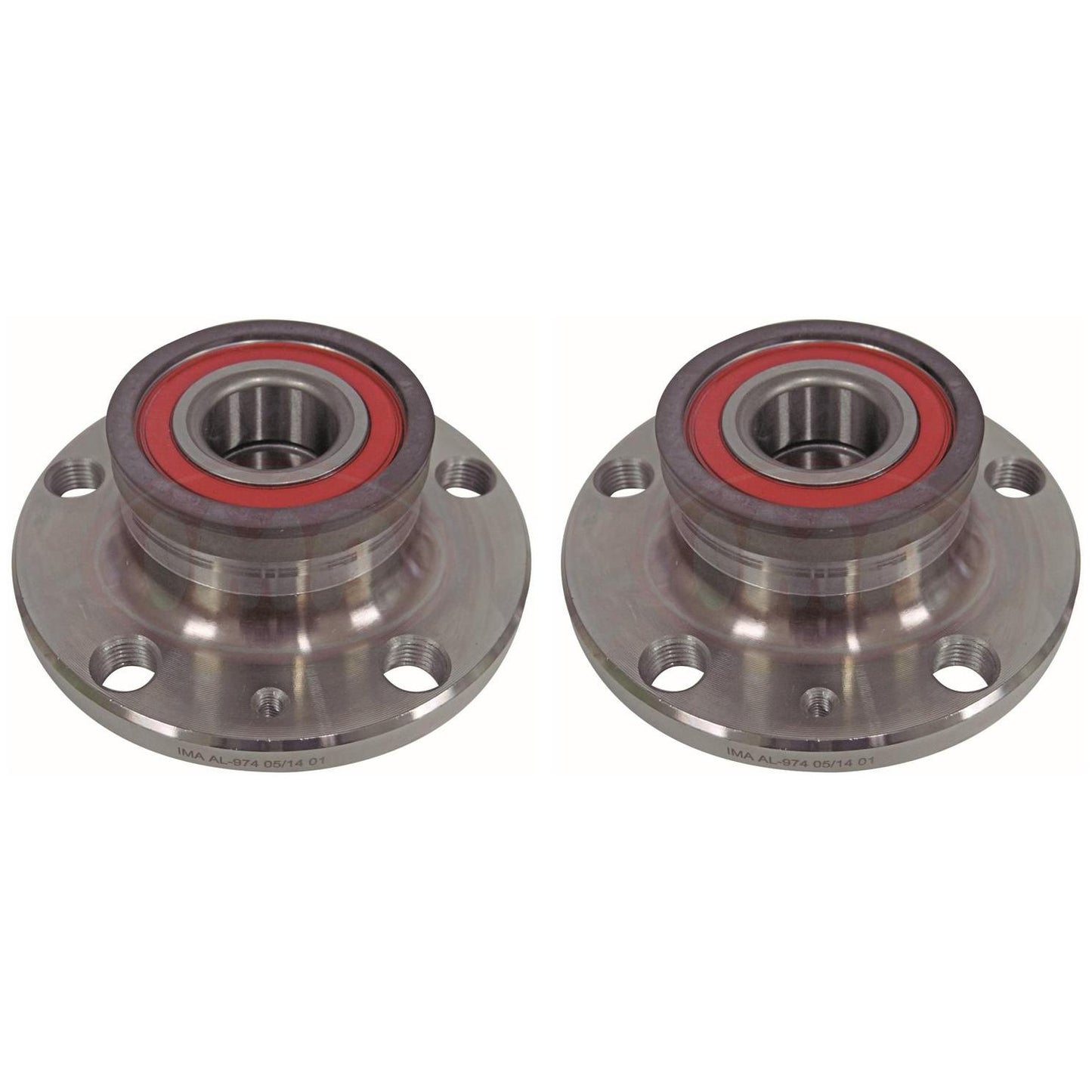 Par Cubo de Roda Traseiro com Rolamento - IMA - AL-974 - (1)