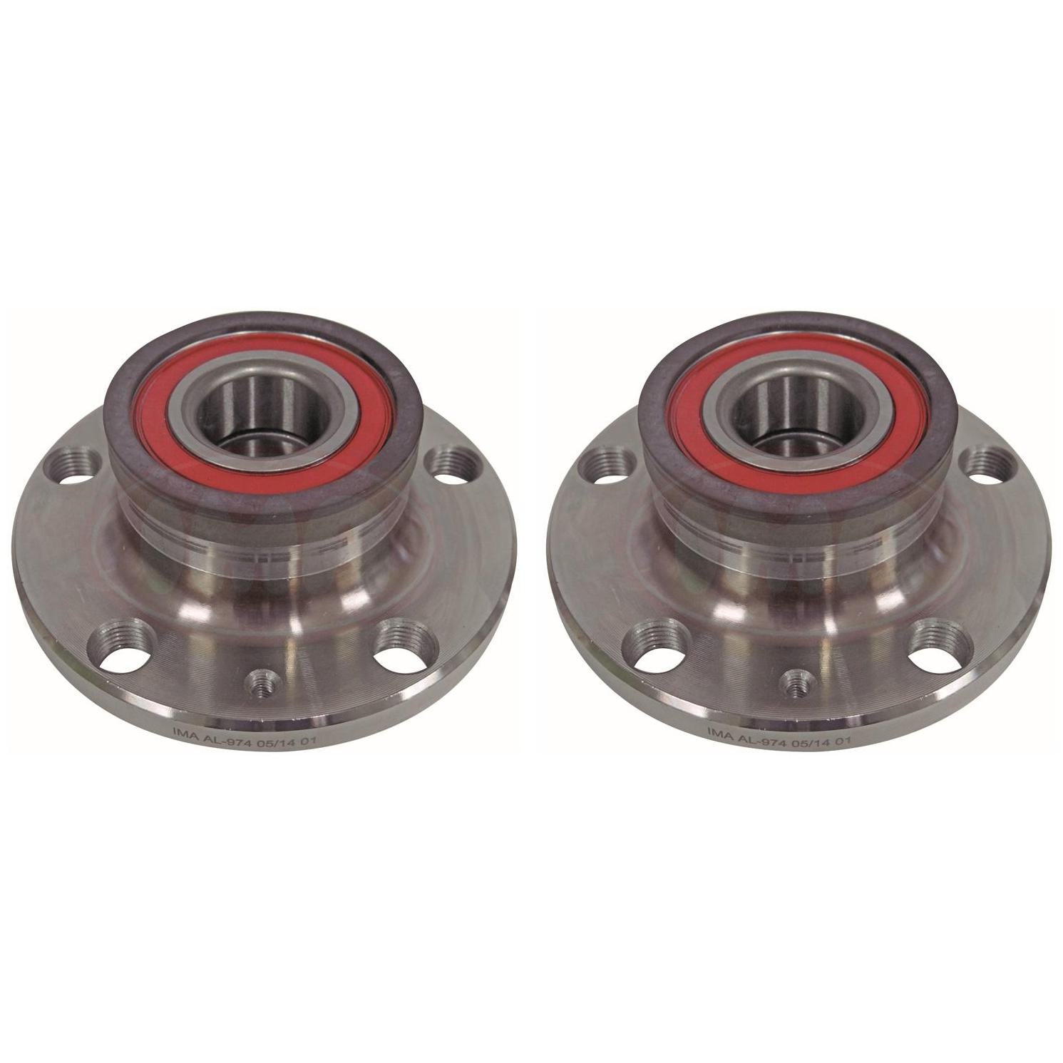 Par Cubo de Roda Traseiro com Rolamento - IMA - AL-974 - (1)