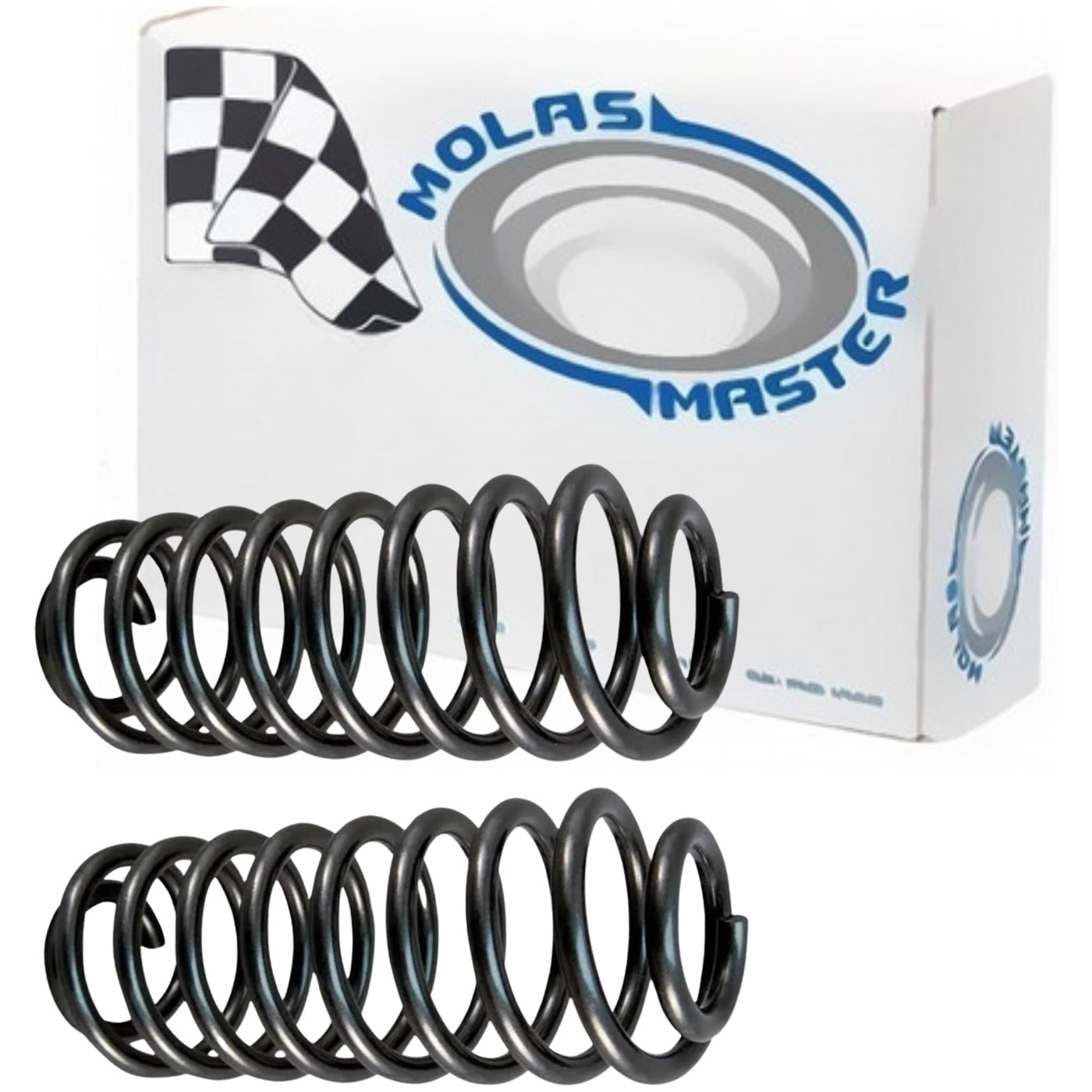 Par de Molas Suspensão Dianteira - Molas Master - MM-4498 - (1)