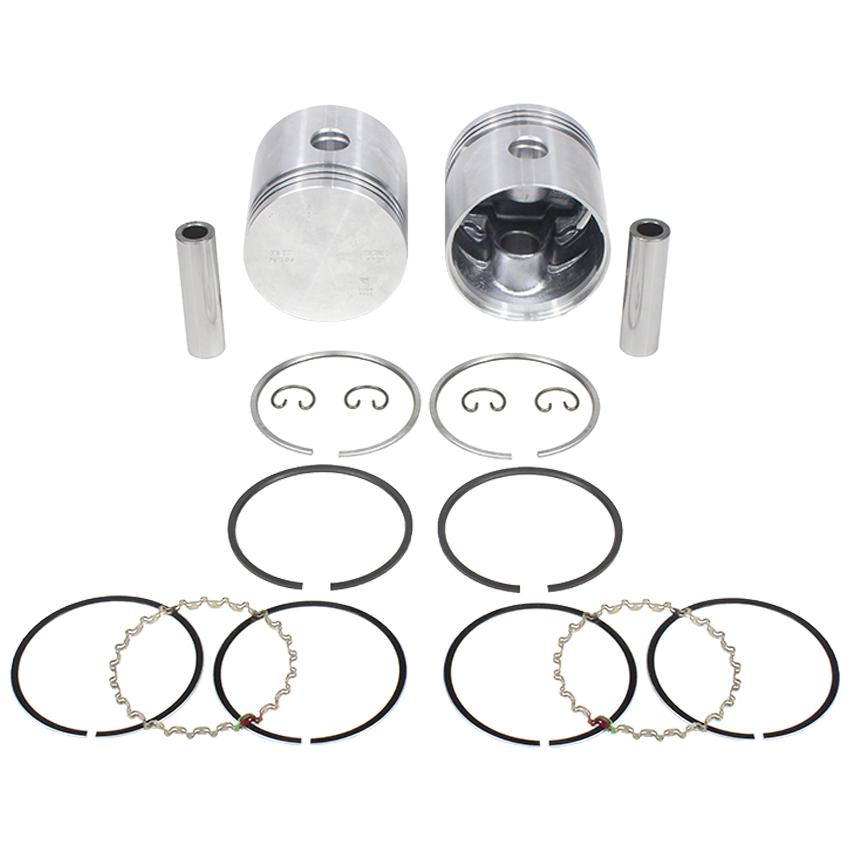 Par de Pistão Com Anéis Std - Mahle Metal Leve - P&A750 STD - (2)