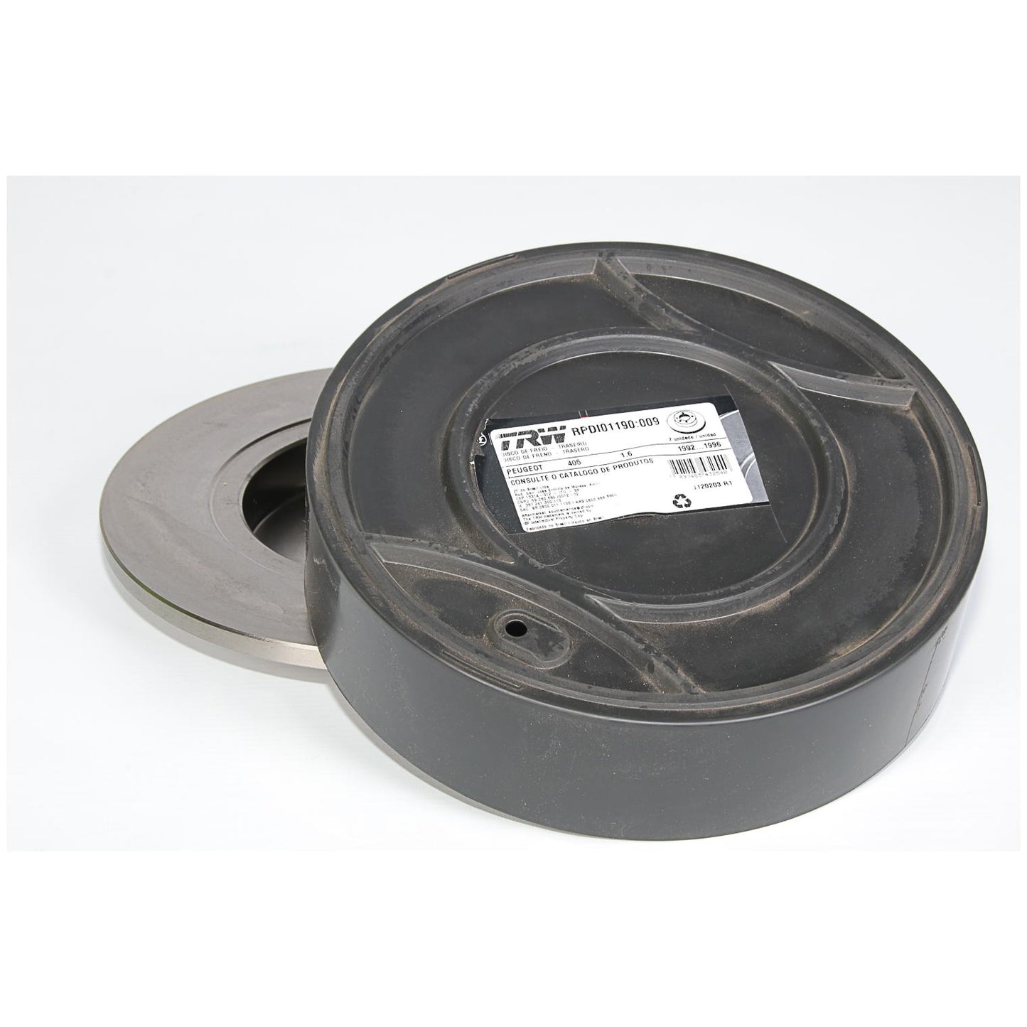 Kit Disco e Pastilha Traseira - TRW - RCPT08530 - RPDI01190 - (5)