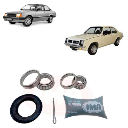 Par Kit Rolamento Roda Dianteira - IMA - ALK-4506 - (1)