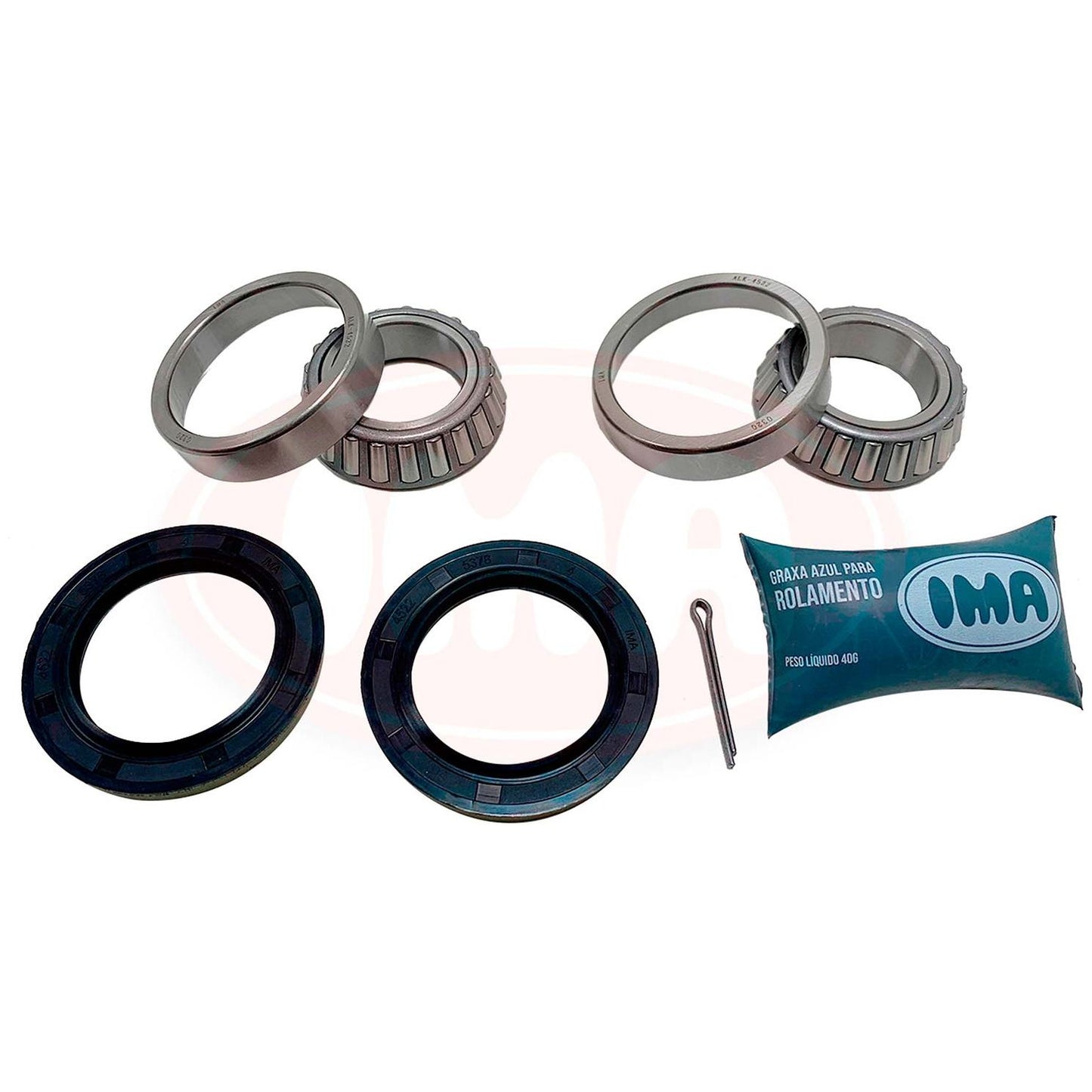 Par Kit Rolamento Roda Dianteira - IMA - ALK-4522 - (1)
