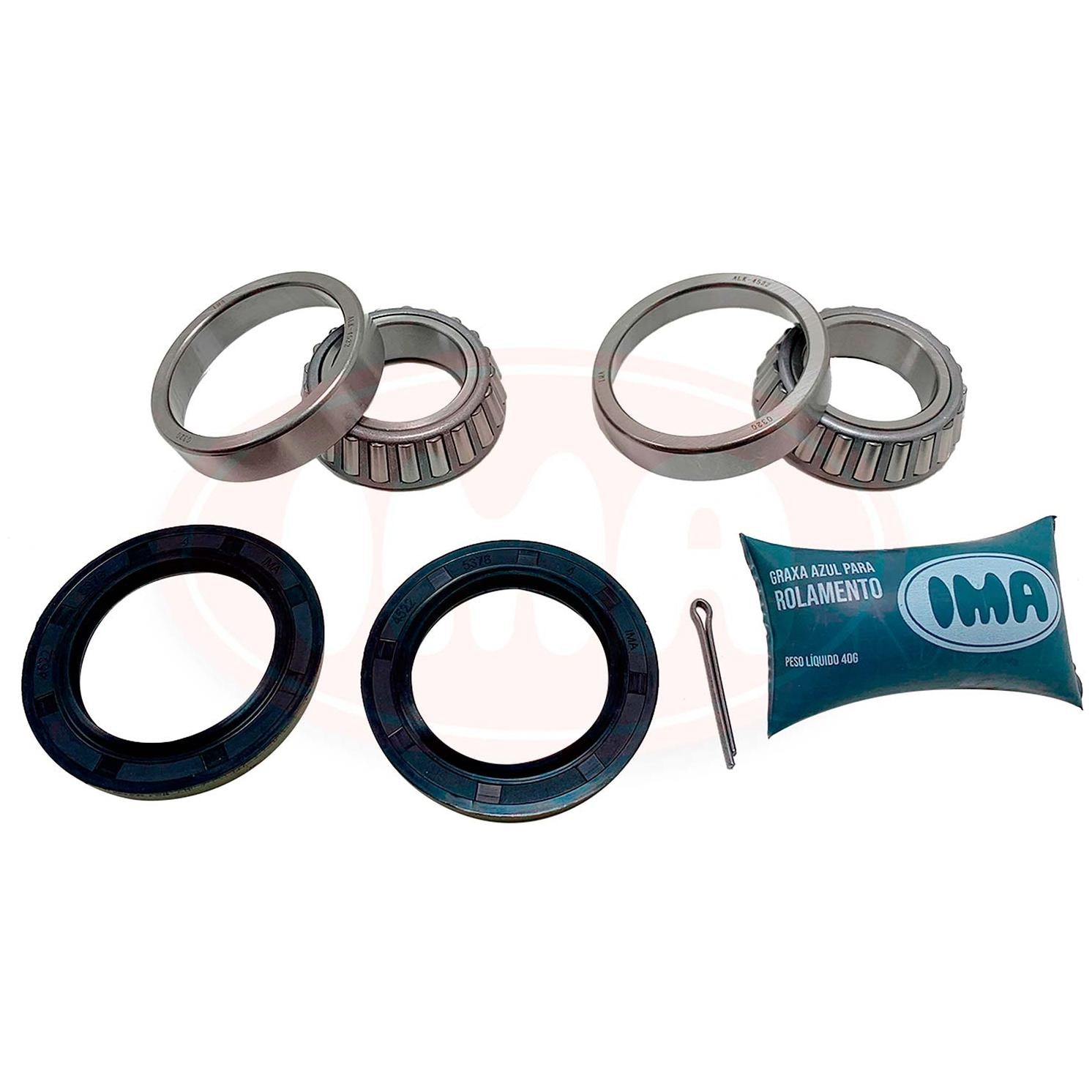 Par Kit Rolamento Roda Dianteira - IMA - ALK-4522 - (1)