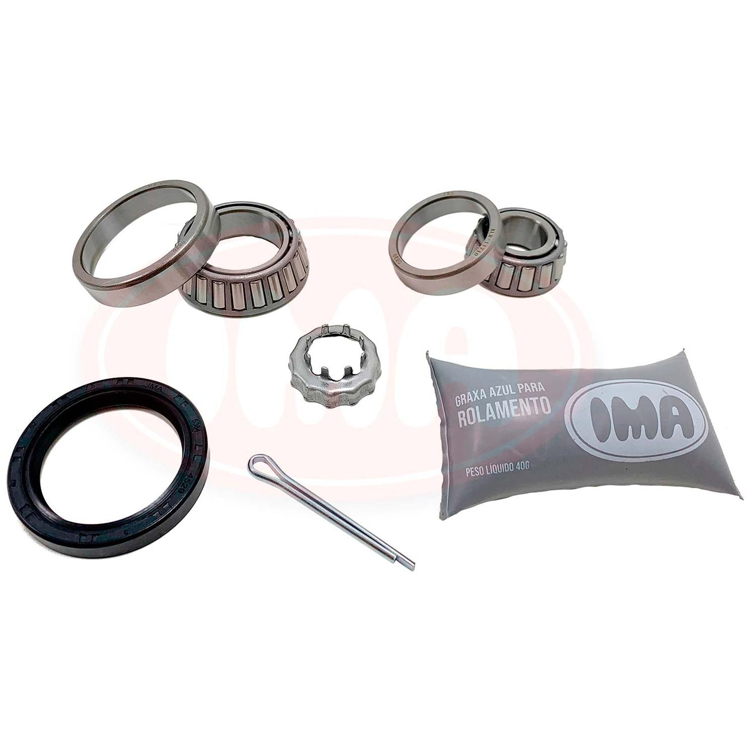 Par Kit Rolamento Roda Traseira - IMA - ALK-4529 - (1)