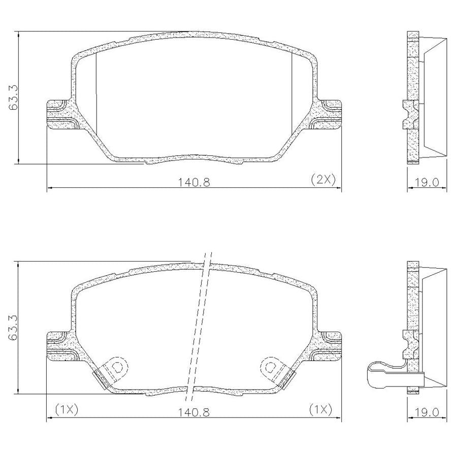 Pastilha de Freio Dianteira - Fras-le - PD/1512 - (2)