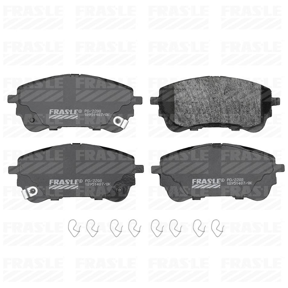 Pastilha de Freio Dianteira - Fras-le - PD/2208 - (3)