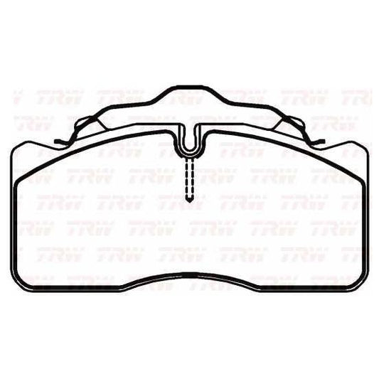 Pastilha de Freio - TRW - RCPT04500 - (1)