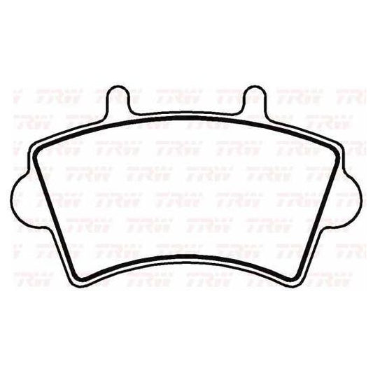 Pastilha de Freio - TRW - RCPT04630 - (1)