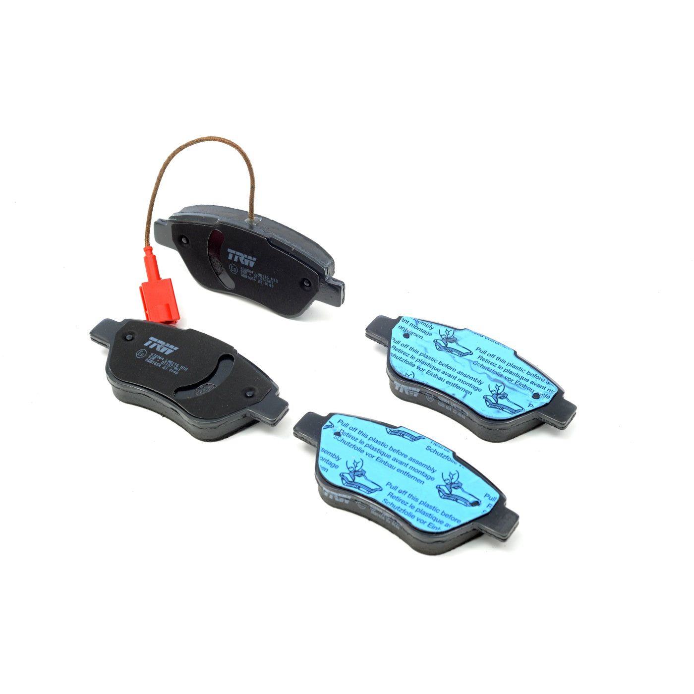 Pastilhas Freio Antirruído com Sensor - TRW - GDB1654 - (7)
