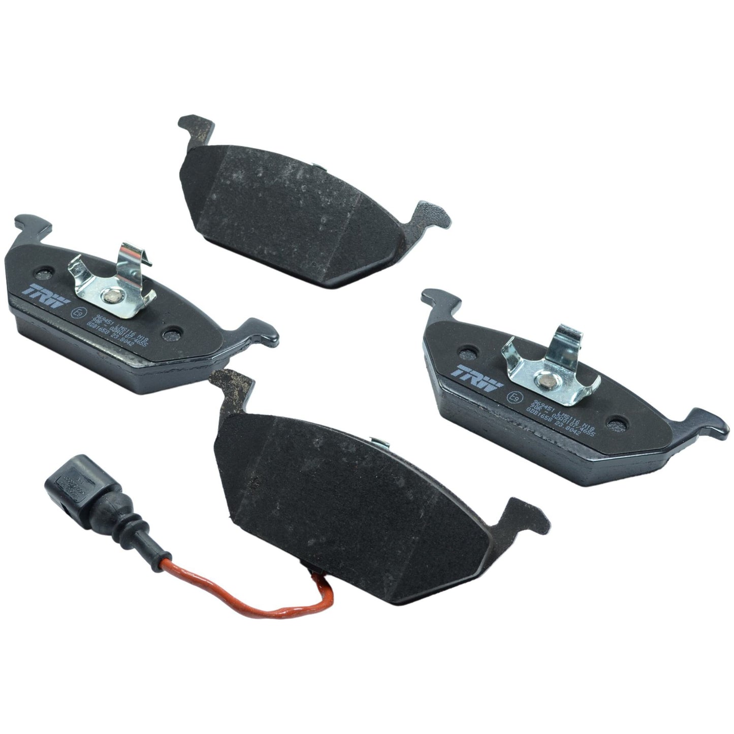 Pastilhas Freio Dianteira Antirruído com Sensor - TRW - GDB1658 - (5)