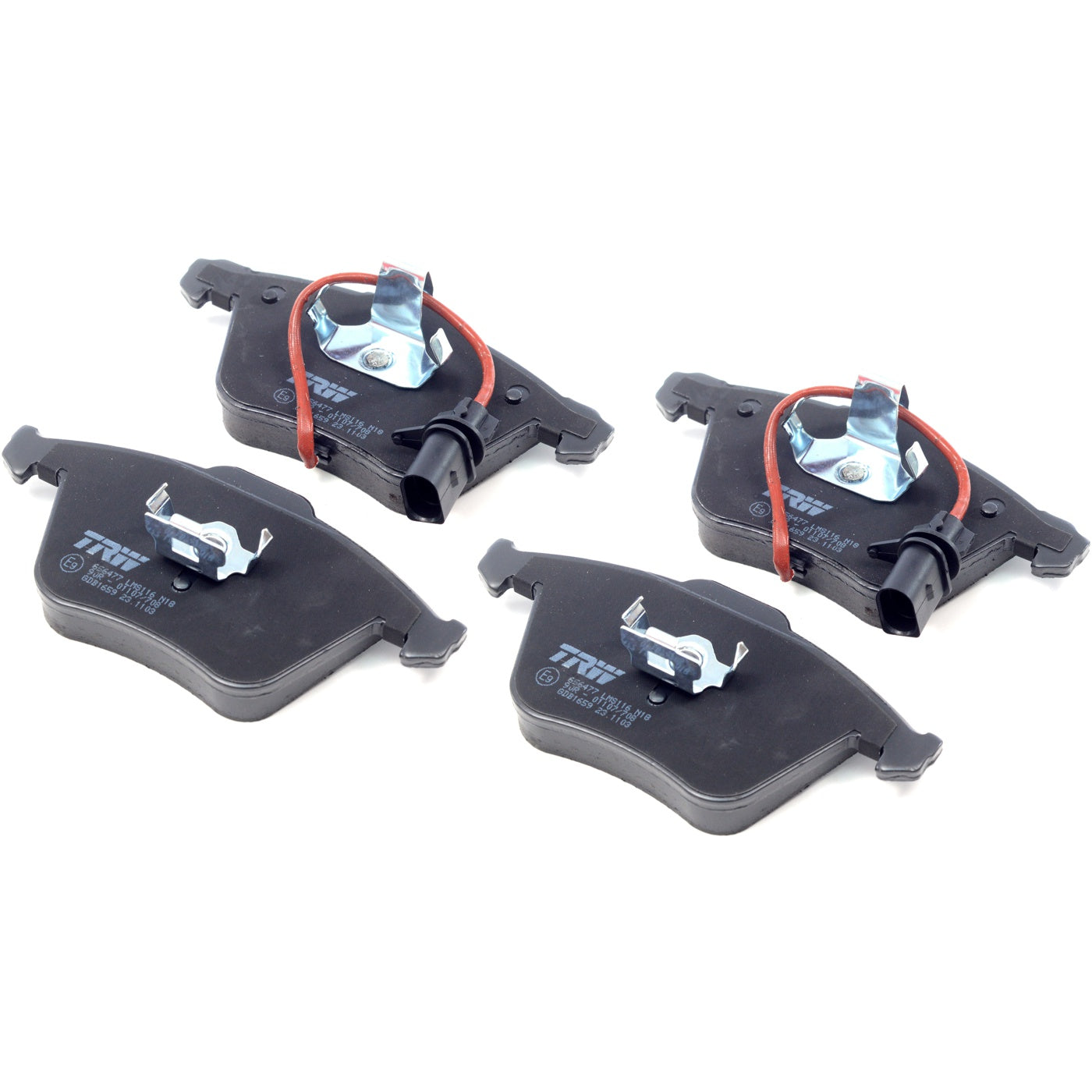 Pastilhas Freio Dianteira Antirruído com Sensor - TRW - GDB1659 - (11)