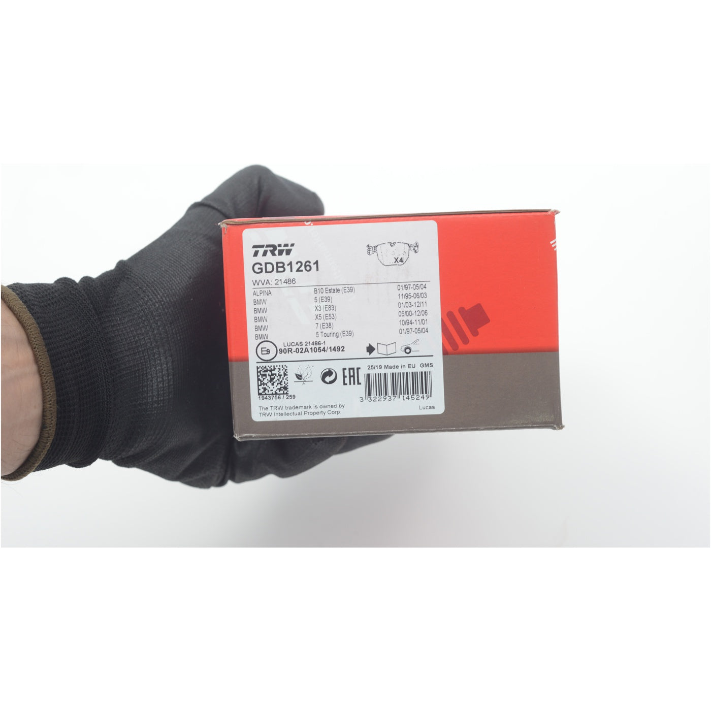 Pastilhas Freio Dianteira Antirruído Cotec - TRW - GDB1261 - (8)