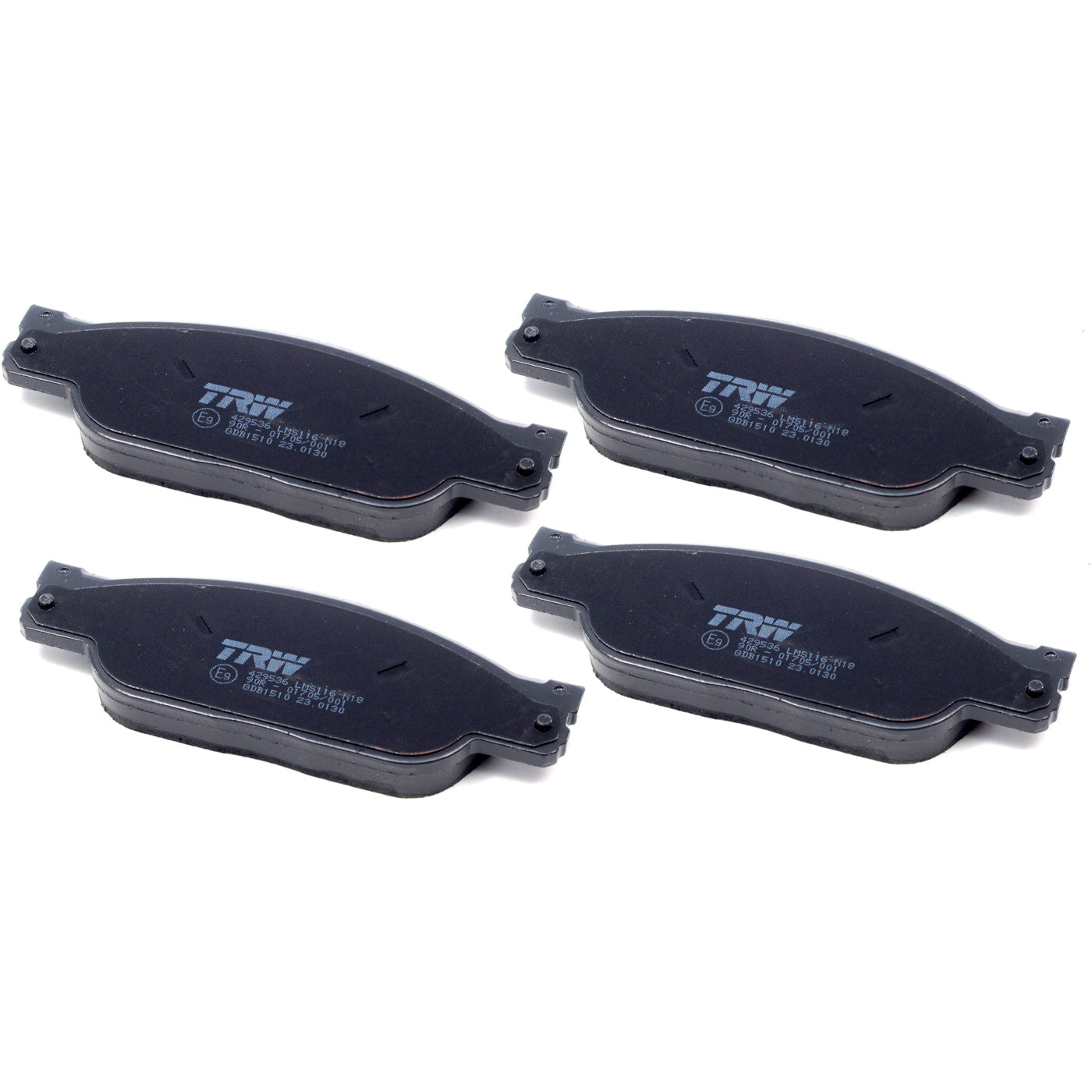 Pastilhas Freio Dianteira Antirruído Cotec - TRW - GDB1510 - (8)
